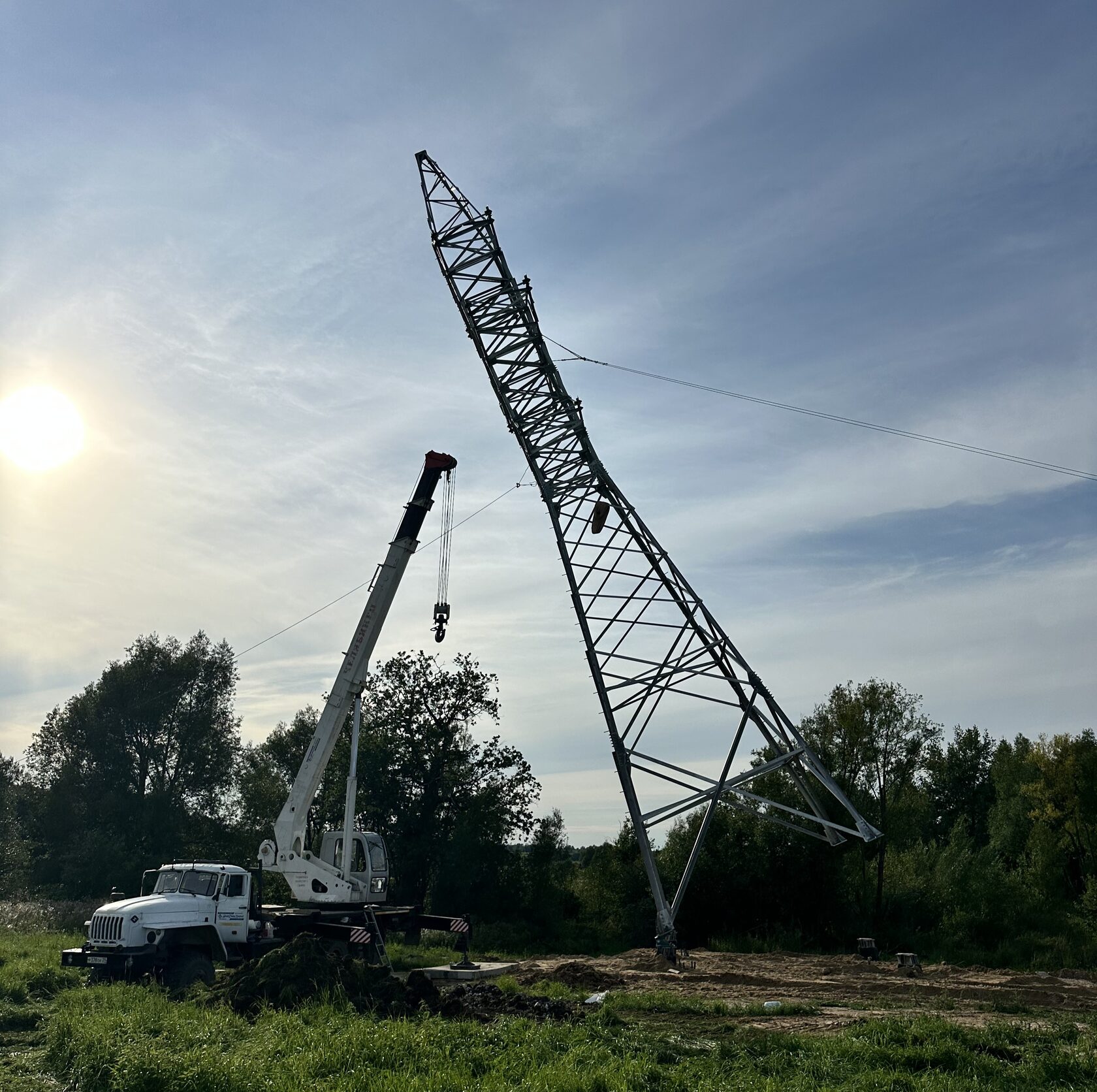 Строительство ЛЭП