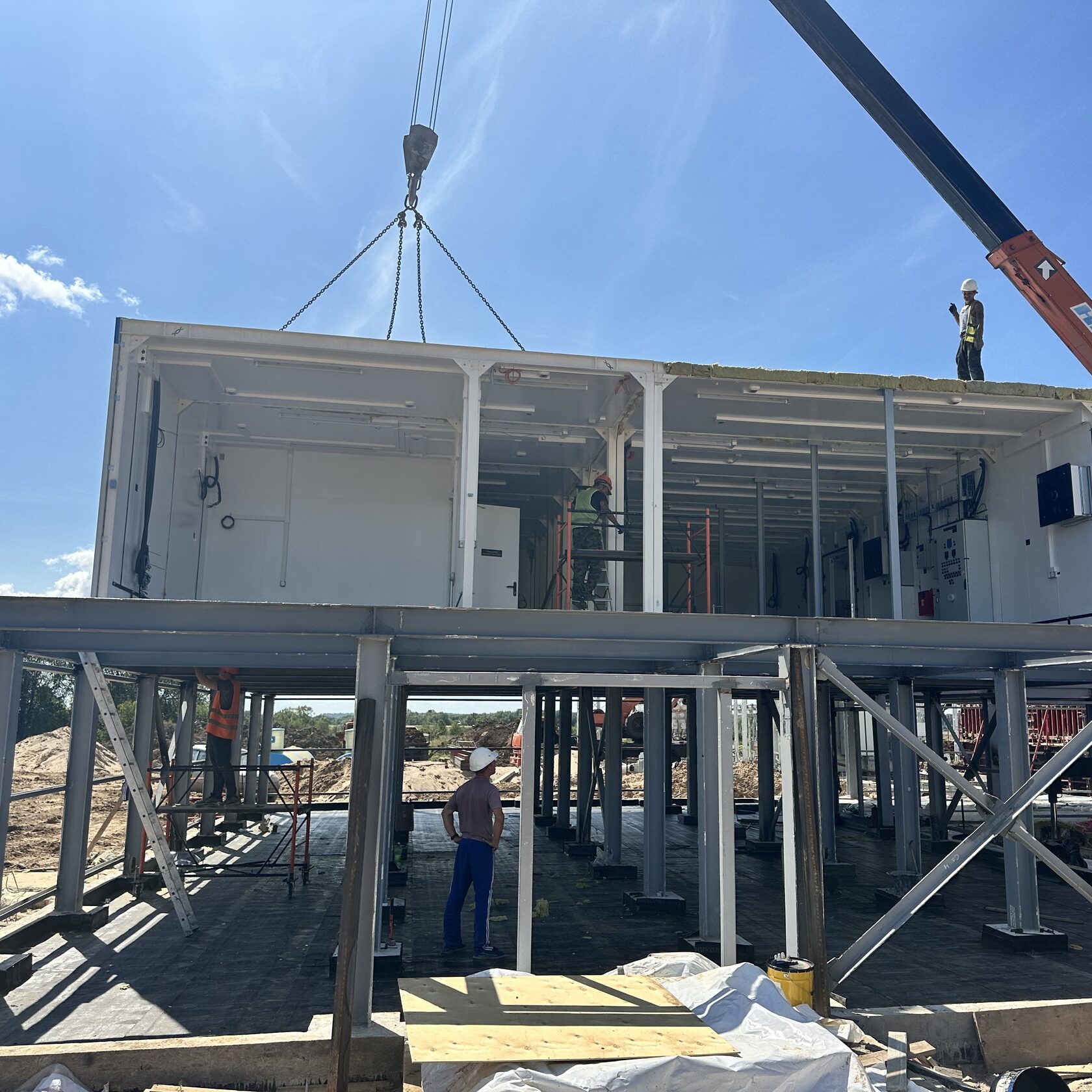 Строительство подстанций